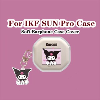 【ส่วนลด】เคสหูฟัง แบบนิ่ม แบบใส ลายการ์ตูนสุนัขสนูปปี้ สําหรับ IKF SUN Pro