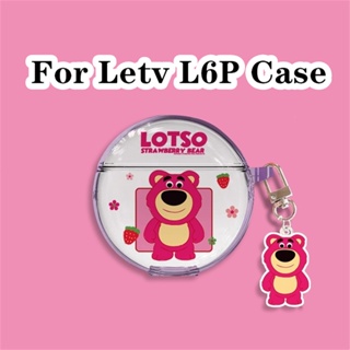 【จัดส่งด่วน】เคสหูฟัง แบบนิ่ม แบบใส ลายการ์ตูนน่ารัก สําหรับ Letv L6P Letv L6P