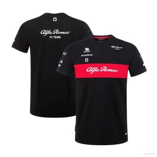 Qy เสื้อยืดแขนสั้น พิมพ์ลาย Alfa Romeo F1 พลัสไซซ์ สําหรับผู้ชาย และผู้หญิง 2023