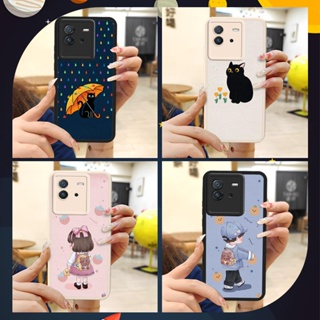 cute couple Phone Case For VIVO IQOO Neo6/Neo6 SE/VIVO T2 simple personality Cartoon luxurious Back Cover funny