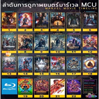 แผ่น Bluray หนังใหม่ Bluray หนัง มาเวล MARVEL รวมฮีโร่ Bluray หนังราคาถูก แอคชั่น เสียงไทย/อังกฤษ/มีซับ ไทย มีเก็บปลายทา