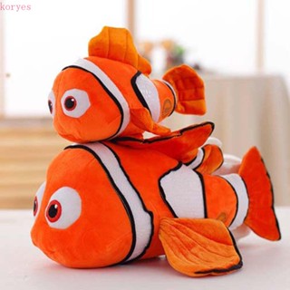 Koryes หมอนตุ๊กตานุ่ม รูปการ์ตูนอนิเมะ Dory Marlin Nemo ของเล่นสําหรับเด็ก