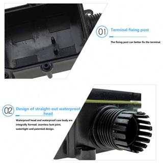 ⚡NEW 8⚡Junction Box Waterproof 3-Way 450V 54mm*29mm*27mm Cable Connector Earth