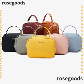 Rosegoods1 กระเป๋าสะพายไหล่ สะพายข้าง หนัง PU แบบนิ่ม จุของได้เยอะ พิมพ์ลาย แฟชั่นสําหรับผู้หญิง