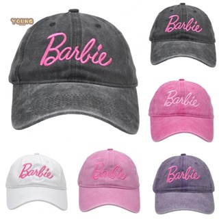 【พร้อมส่ง】หมวกเบสบอล ปักลายเป็ด สีชมพู สําหรับผู้หญิง