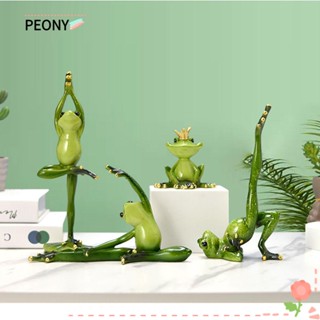 Peonypavilion ประติมากรรมเรซิ่น รูปกบ สําหรับตกแต่งบ้าน และสวน