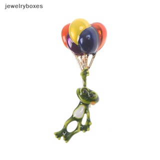[jewelryboxes] เข็มกลัด รูปกบ ลูกโป่ง สัตว์ หลากสี เครื่องประดับ ของขวัญบูติก