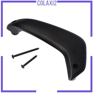 [Colaxi2] อะไหล่มือจับประตูด้านใน ทนทาน พร้อมสกรู 2 ตัว ประสิทธิภาพสูง แบบเปลี่ยน สีดํา สําหรับ Fiesta