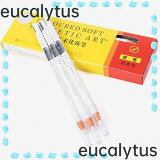 Eucalytus1 อายไลเนอร์ ดินสอเขียนคิ้ว สีขาว ไม่เลอะ ติดทนนาน กันเหงื่อ สําหรับผู้หญิง