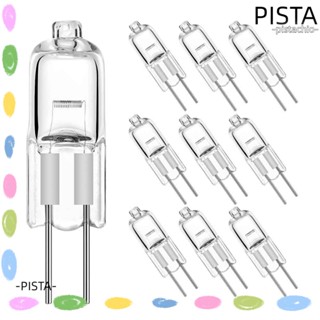 Pista หลอดไฟฮาโลเจน LED 20W 50W Bi-Pin 12V G4 10 ชิ้น