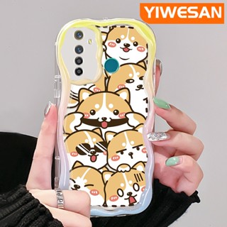 เคสป้องกันโทรศัพท์มือถือ แบบใส ลายการ์ตูนสุนัขชิบะ สําหรับ Realme 5 5i 5s 5 Pro 6i Narzo 20A Q