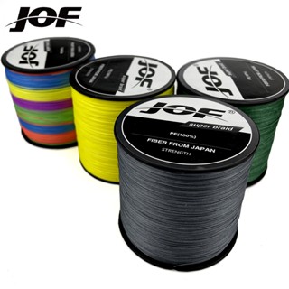 Jof สายเอ็นตกปลา PE 100% 300 ม. 4 สี 12 เส้น