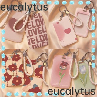 Eucalytus1 ที่ใส่นามบัตร บัตรประจําตัว ธนาคาร สําหรับผู้ชาย ผู้หญิง