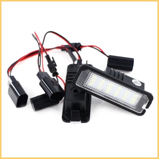 ไฟท้ายรถยนต์ LED อลูมิเนียม สําหรับ VW GOLF 4 5 6 POLO Phaeton GOLF POLO kiath 2 ชิ้น