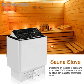 December305 6KW 220‑380V Stainless Steel Bathroom Heating External Control Sauna Stove Heater