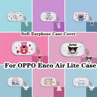 【พร้อมส่ง】เคสหูฟัง แบบนิ่ม แบบใส ลายสุนัข Kulomi &amp; Laurel สําหรับ OPPO Enco Air Lite