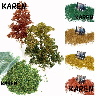 Karen ใบไม้จําลอง ขนาดเล็ก 35 มล. ต่อถุง อุปกรณ์เสริม สําหรับตกแต่งสวน DIY