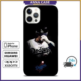 เคสโทรศัพท์มือถือ ลาย Los Angeles La Dodgers สําหรับ iPhone 14 Pro Max 13 Pro Max Samsung Galaxy Note10+ S21Ultra