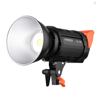 Funygame Andoer DL-150 ไฟวิดีโอโฟกัส 150W 5600K หรี่แสงได้ COB LED ไฟวิดีโอ CRI 95+ Bowens Mount พร้อมรีโมตคอนโทรล สําหรับบันทึกวิดีโอ สตูดิโอ ไฟกลางแจ้ง Weddi