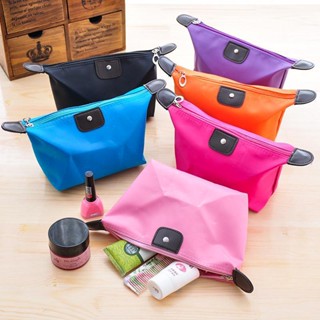 Spot# waterproof cosmetic bag large capacity wash bag travel handbag portable dumpling cosmetic storage bag 8jj