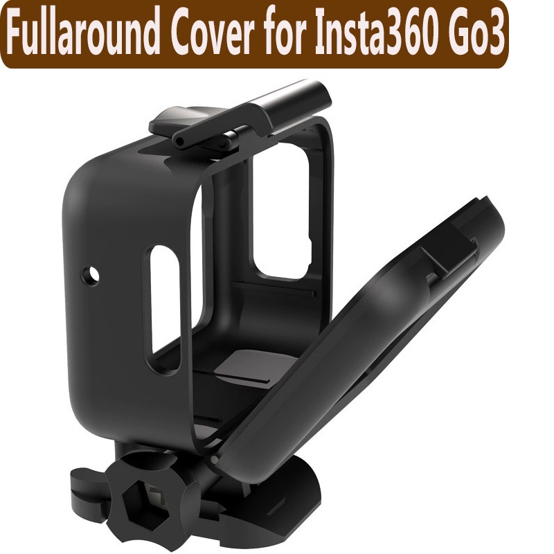 เต็มรูปแบบสําหรับ Insta360 Go 3/Go 3S Mount Protector กล้องป้องกันกรณี Scratch-proof Anti-Dirty สําหรับ Insta360 Go 3 อุปกรณ์เสริม