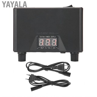 Yayala 3 Hole Tattoo Power Supply Mini LCD Liner Shader Machine Source A++