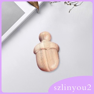 [szlinyou2] จี้ไม้พีช ขนาดเล็ก สําหรับแขวนตกแต่งต้นคริสต์มาส DIY