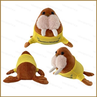 Good JOHNNY THE WALRUS ตุ๊กตาวอลช์ เนื้อแมตต์ ของขวัญสําหรับเด็ก ตกแต่งบ้าน ของเล่นยัดไส้ สําหรับเด็ก ของเล่นเพื่อการศึกษา ใหม่