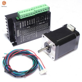 สเต็ปมอเตอร์ไดรเวอร์ เพลากรอบแรงบิด 9V-42V DC 4.0A 40Ncm