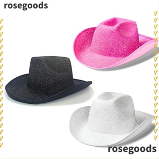 Rosegoods1 หมวกคาวบอยตะวันตก อุปกรณ์เสริม สําหรับปาร์ตี้ฮาโลวีน