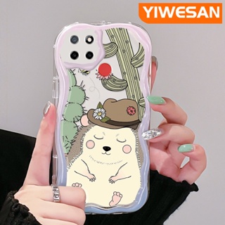 เคสโทรศัพท์มือถือ แบบใส ลายการ์ตูนกระรอกน้อยน่ารัก สีน้ํามัน สําหรับ Realme C12 C15 C21 C25 C25s Narzo 20 Narzo 30A Narzo 50A