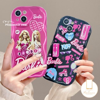 Casetify เคสโทรศัพท์มือถือนิ่ม ขอบโค้ง ลายการ์ตูนเจ้าหญิงบาร์บี้น่ารัก 3D สําหรับ Infinix Smart 6 5 7 6Plus Hot 10 11 20 30 12 8 9 Play Note 12 G96 Hot 9 30i 8 10Lite