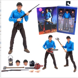 ((พร้อมส่ง) Neca Ghost Player Ash ฟิกเกอร์โมเดล ครบรอบ 40 ปี ข้อต่อ 23 ซม.