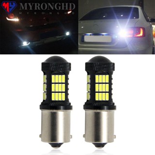 Myronghd ไฟเลี้ยว ไฟเบรก LED 4014 48SMD 2 ชิ้น ต่อชุด สําหรับรถยนต์ 2 ชิ้น ต่อชุด