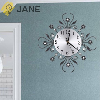 Jane สติกเกอร์นาฬิกาแขวนอะคริลิค แบบเสียงเงียบ DIY