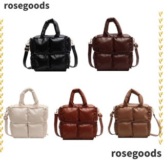 Rosegoods1 กระเป๋าสะพายไหล่ กระเป๋าถือ กระเป๋าช้อปปิ้ง ขนปุย