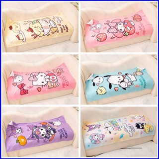 Yt1 Sanrio ผ้าขนหนูอาบน้ํา แบบนิ่ม แห้งเร็ว ลายการ์ตูน สําหรับออกกําลังกาย เล่นโยคะ ชายหาด TY1