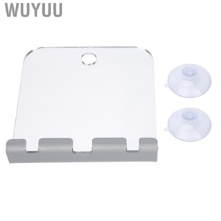 Wuyuu Fogless Bathroom Shaving Mirror Square Shower Shatterproof CRY