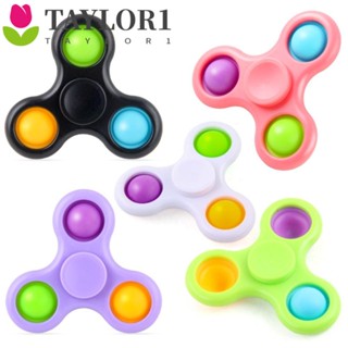 Taylor1 ของเล่น Fidget Hand Spinner Pop It ช่วยบรรเทาความเครียด สําหรับเด็กผู้หญิง