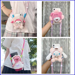 คลิปหนีบโทรศัพท์มือถือ ลายการ์ตูน Sanrio Cinnamoroll melody Loopy น่ารัก