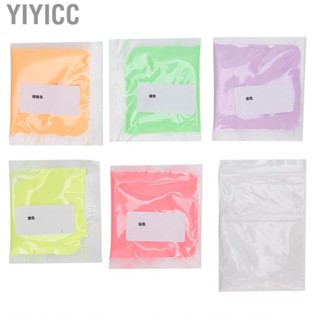 Yiyicc Long Lasting Fluorescent  DIY Nail Glitter Art Luminous Accessory Q