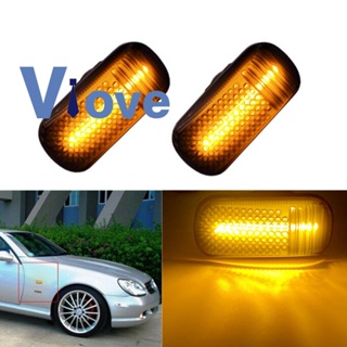 ไฟเลี้ยว LED สีเหลืองอําพัน สําหรับ Honda Civic 2001-2009 Accord 34301-S5A-003 2 ชิ้น