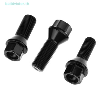 Buildvictor สลักเกลียวล้อรถยนต์ 1 ชิ้น 36136890324 สกรูน็อตล้อรถยนต์ สําหรับ F25 X3 E70 X5 F20 M14x1.25 M14x1.5 M12x1.5