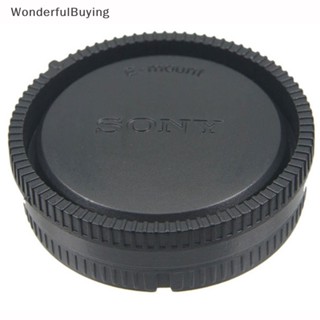 Wbth ฝาครอบเลนส์กล้องด้านหลัง สําหรับ Sony E Mount A6000 A6300 A7 A7M2 A7RII A6600