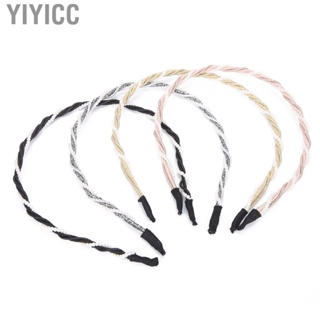 Yiyicc Women Hairbands  Lightweight Wedding Headband Comfortable Black Fashionable for Birthdays Festivals Celebrations Ceremonies Everyday Use