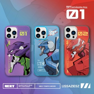 เคสโทรศัพท์มือถือ EVA กันกระแทก ลาย EVANGELION-01 สําหรับ IPhone 11 12 13 14 Pro Max IPhone 14 Pro Max IPhone 13 Pro IPhone 12