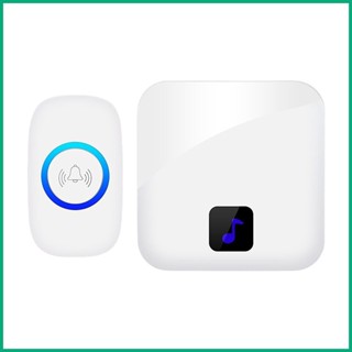 ออดประตูดิจิตอลไร้สาย 4 ระดับเสียง Welcome Friend Smart Doorbell Wireless Digital Doorbell Welcome to Doorbell jiwth