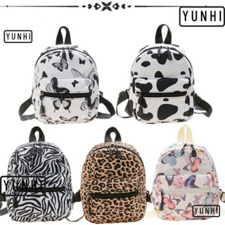 Yunhi Rucksack กระเป๋าถือ กระเป๋าเครื่องสําอาง ขนาดเล็ก ความจุสูง สําหรับผู้หญิง