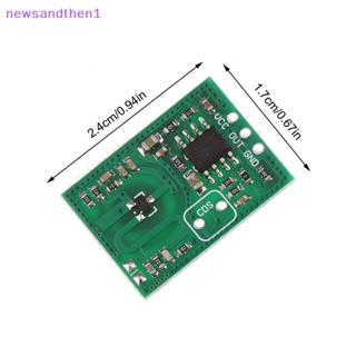 Newsandthen1 RCWL-0515 โมดูลตรวจจับไมโครเวฟ ระยะไกล 12-15 ม. สําหรับโคมไฟโรงรถ โคมไฟ UV Nice