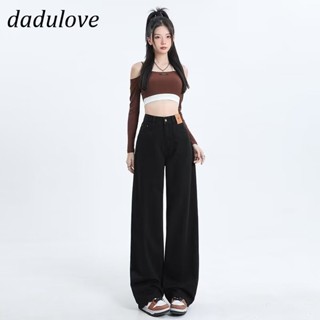 DaDulove💕 New American Ins High Street Retro Jeans Niche High Waist Loose Wide Leg Pants Large Size Trousers